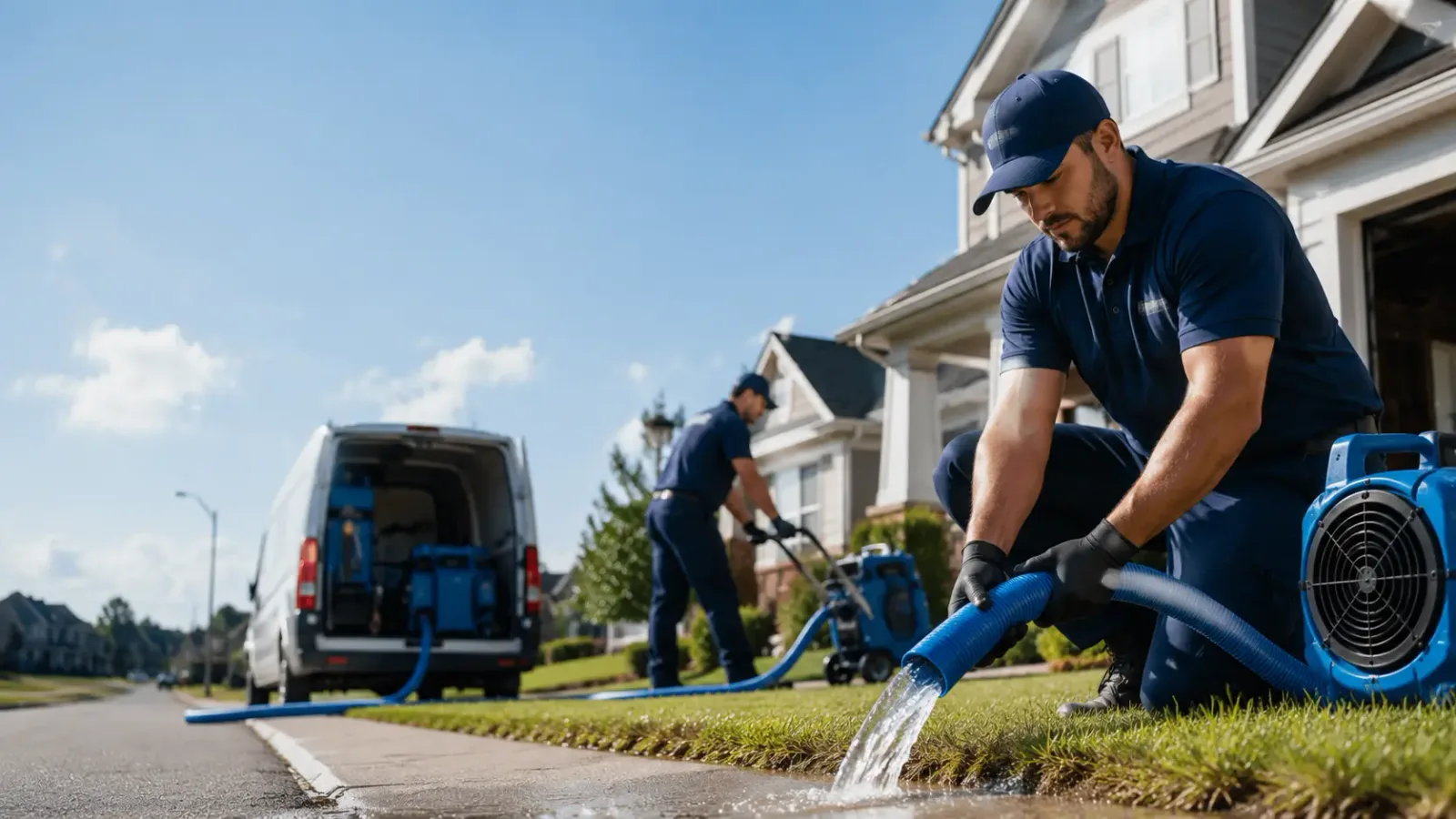 Flood Damage Restoration in Honor, MI